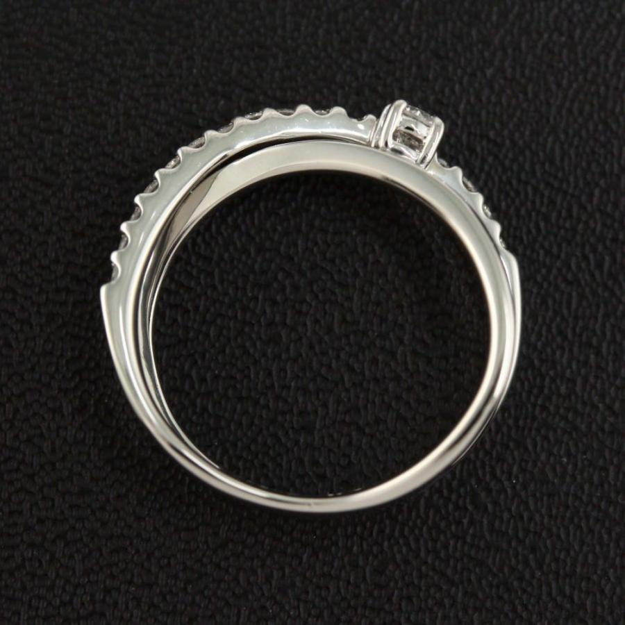 ラベリテ(井藤喜晴) クロス ダイヤモンド ピンキーリング 指輪