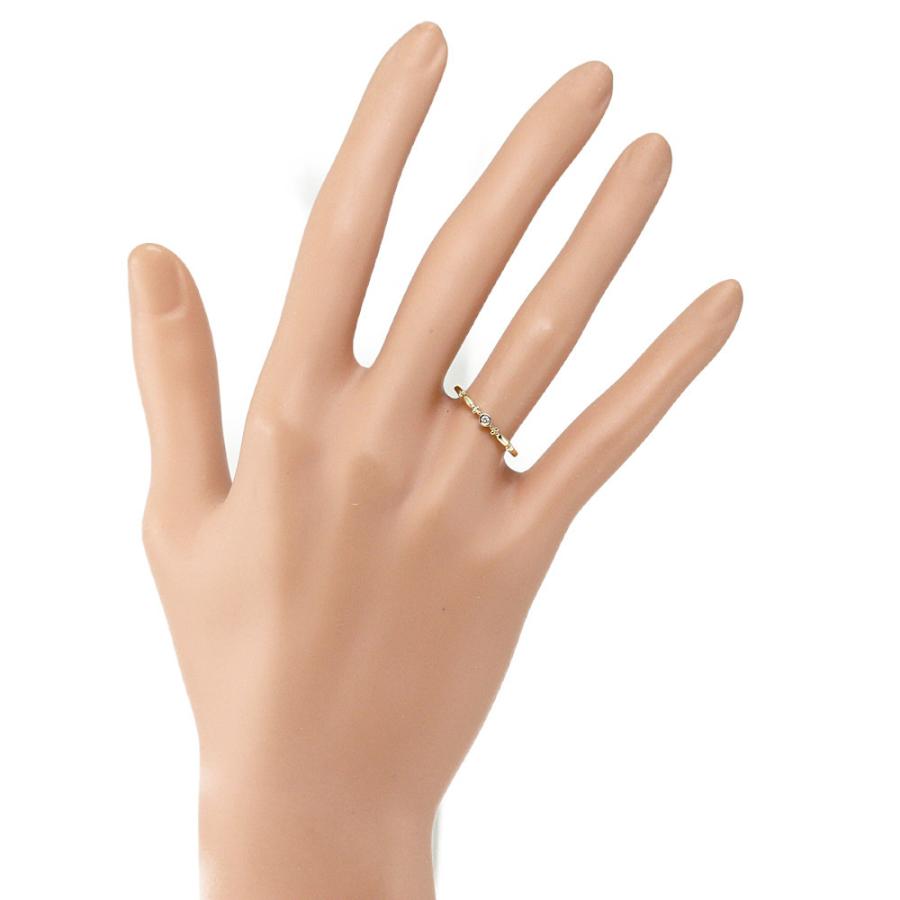 スタージュエリーガール 1P ダイヤモンドリング 指輪/K10YG/416-1.0g  