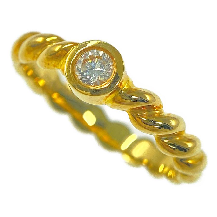 TIFFANY&Co.（ティファニー） 1P・ベゼルダイヤモンドツイストリング