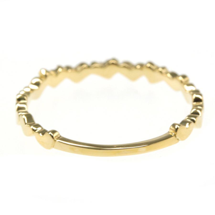 AHKAH アーカー アンハートパヴェ・ダイヤモンドリング・指輪