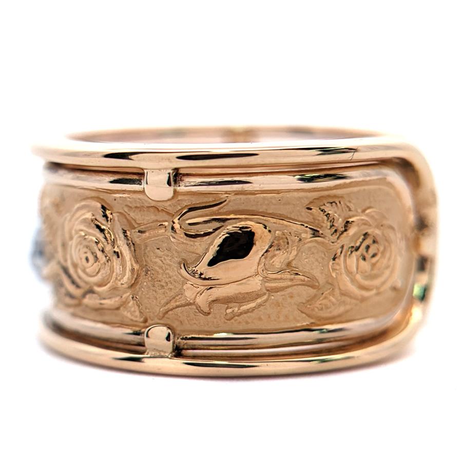 カレライカレラ　ダイヤ入り薔薇リング カレライカレラ ローズモチーフ/薔薇・ローズ 8P・ダイヤモンド