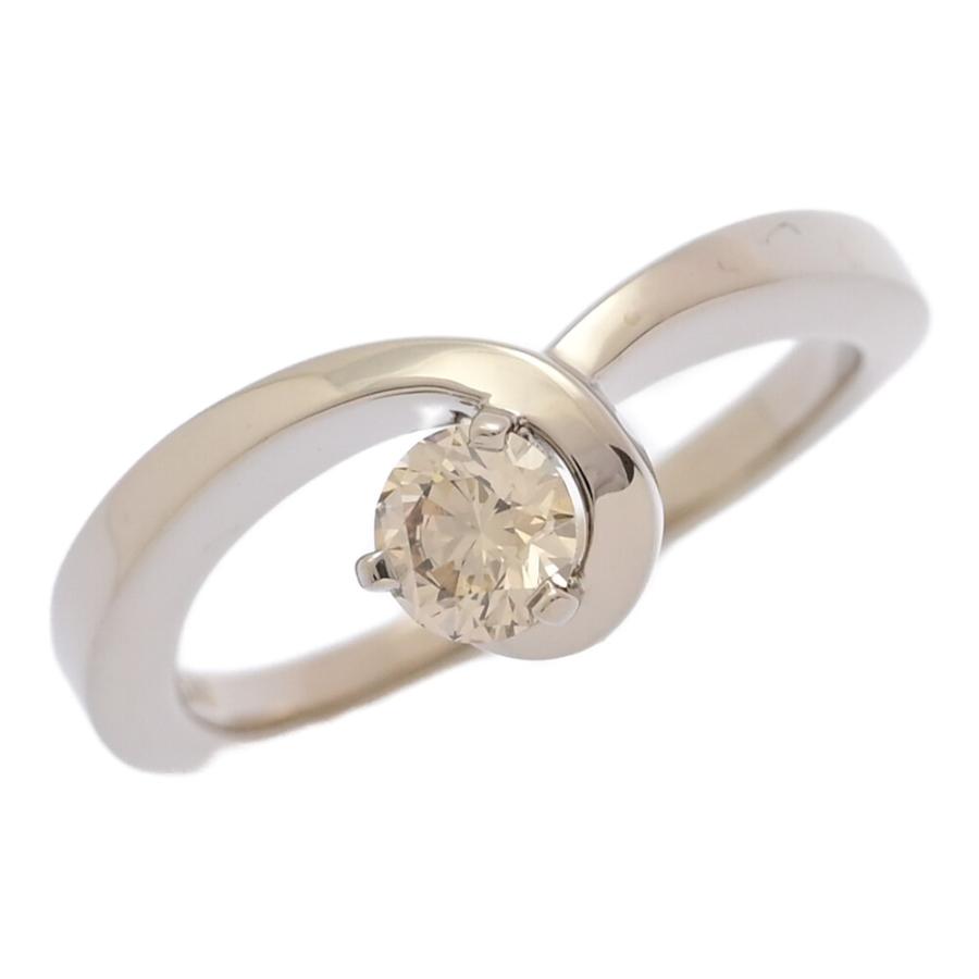 カシケイ フロート 1P・ダイヤモンドリング・指輪/0.3ct//K18BG/750 