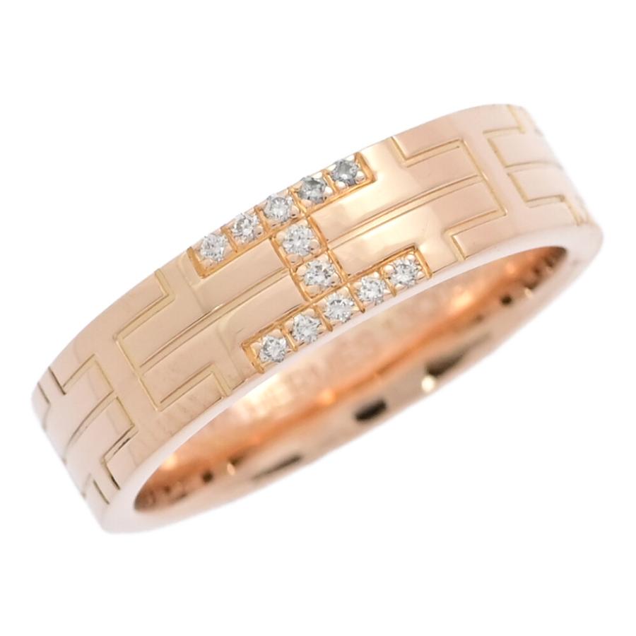 HERMES 0.05ct/HERMES エルメス キリム 12P ダイヤモンド リング HERMES 0.05ct/HERMES エルメス キリム 12P ダイヤモンド リング