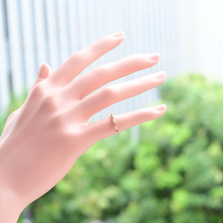 agete 0.02ct/agete アガット ピンキー 3P ダイヤモンド リング agete 0.02ct/agete アガット ピンキー 3P ダイヤモンド リング
