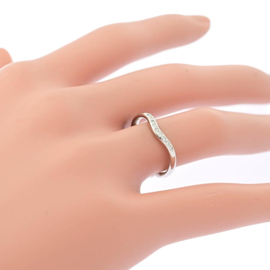 ティファニー 9p ダイヤモンド カーブドバンドリング K18YG 楽天市場】ティファニー エルサ・ペレッティ カーブド バンドリング 9P