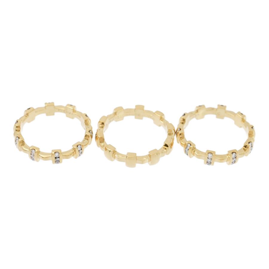 CHANEL（シャネル） マトラッセ・3連・ダイヤモンド リング・指輪