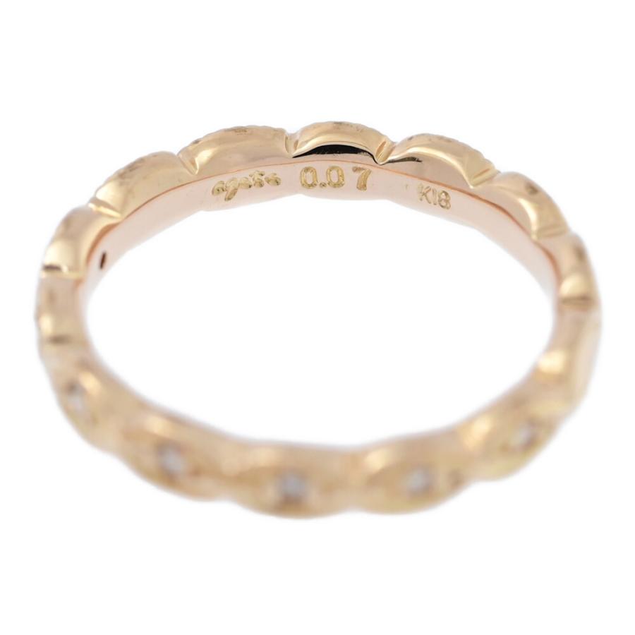 agete 0.07ct/agete アガット 7P・ダイヤモンド リング・指輪 agete 0.07ct/agete アガット 7P・ダイヤモンド リング・指輪