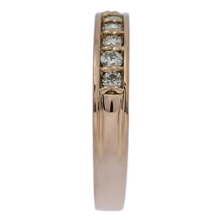 FD:0.33ct/KUMIKYOKU 組曲 10P・ダイヤモンド リング・指輪/K18PG/750 