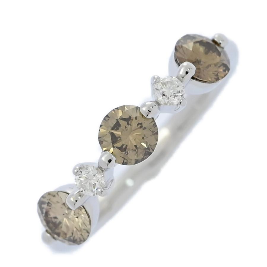 k18 wg ブラウンダイヤモンド