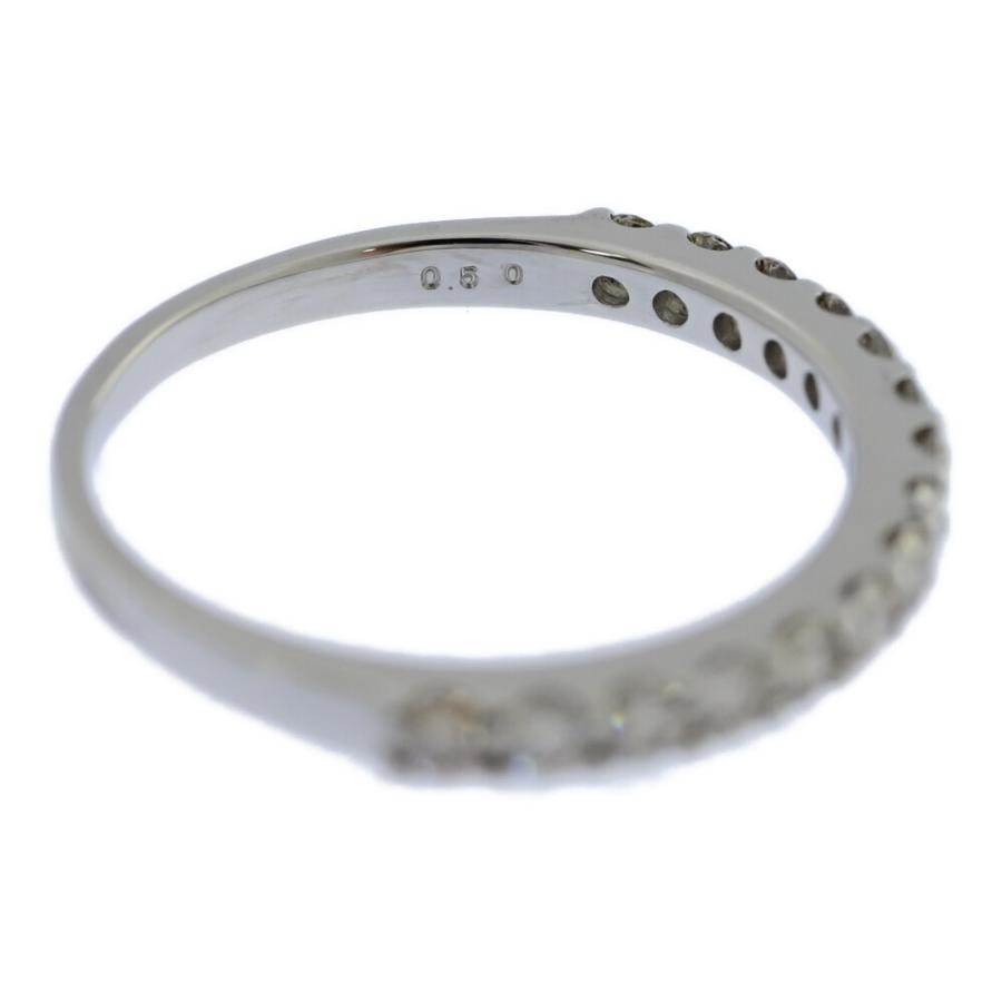 0.5ct/ハーフエタニティセッティング・ブランダイヤモンド リング