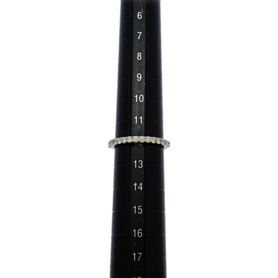 0.5ct/ハーフエタニティセッティング・ブランダイヤモンド リング