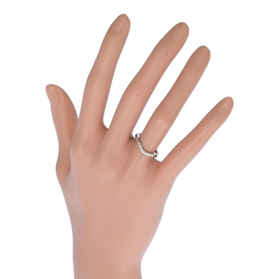 TIFFANY&Co.（ティファニー） カーブバンド 9P・ダイヤモンドリング