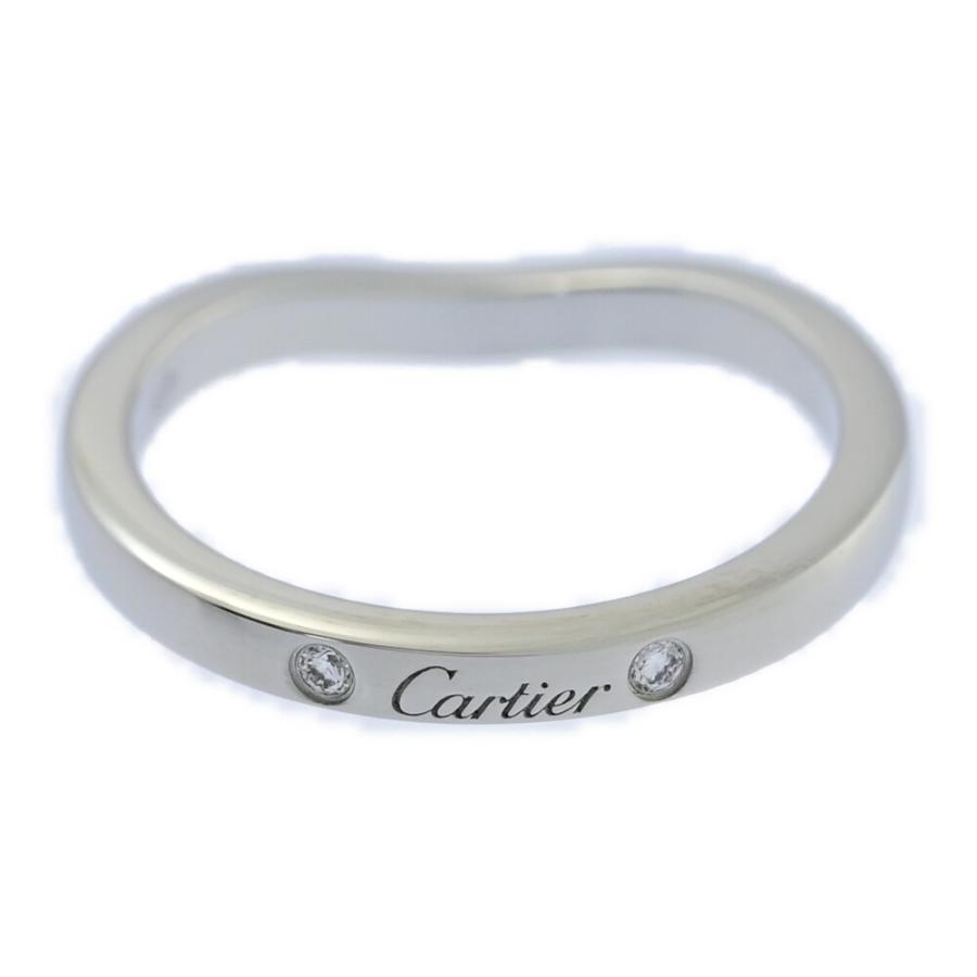 Cartier（カルティエ） エングレーブド 2P・ダイヤモンド ピンキー
