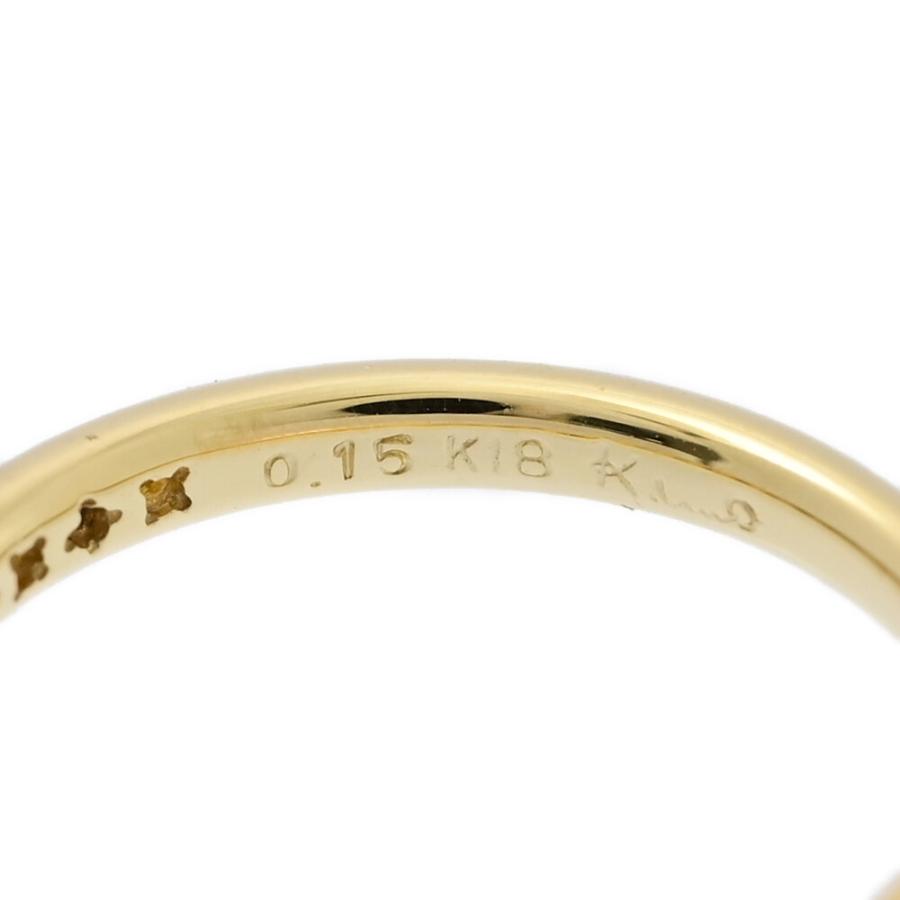 0.15ct/K-uno ケイウノ ハーフエタニティ・ダイヤモンド リング・指輪