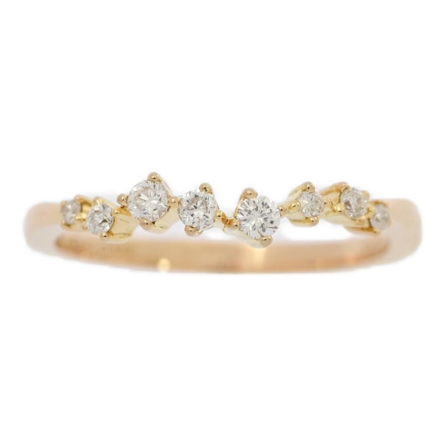 0.13ct/Vendome Aoyama ヴァンドーム青山 ウェーブ 8P・ダイヤモンド