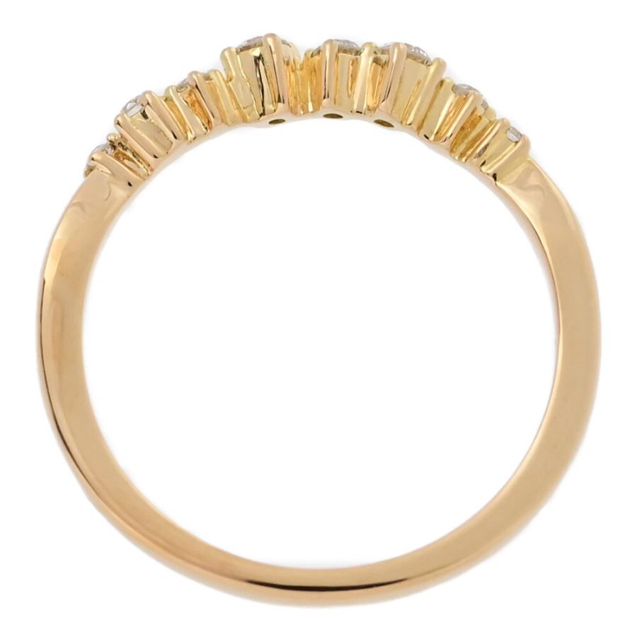 0.13ct/Vendome Aoyama ヴァンドーム青山 ウェーブ 8P・ダイヤモンド