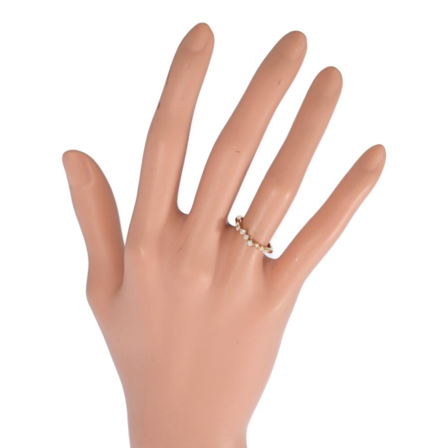 0.13ct/Vendome Aoyama ヴァンドーム青山 ウェーブ 8P・ダイヤモンド