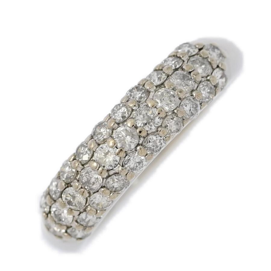 k18WG 0.5CTダイヤモンド 3連リング k18WG 0.5CTダイヤモンド 3連リング