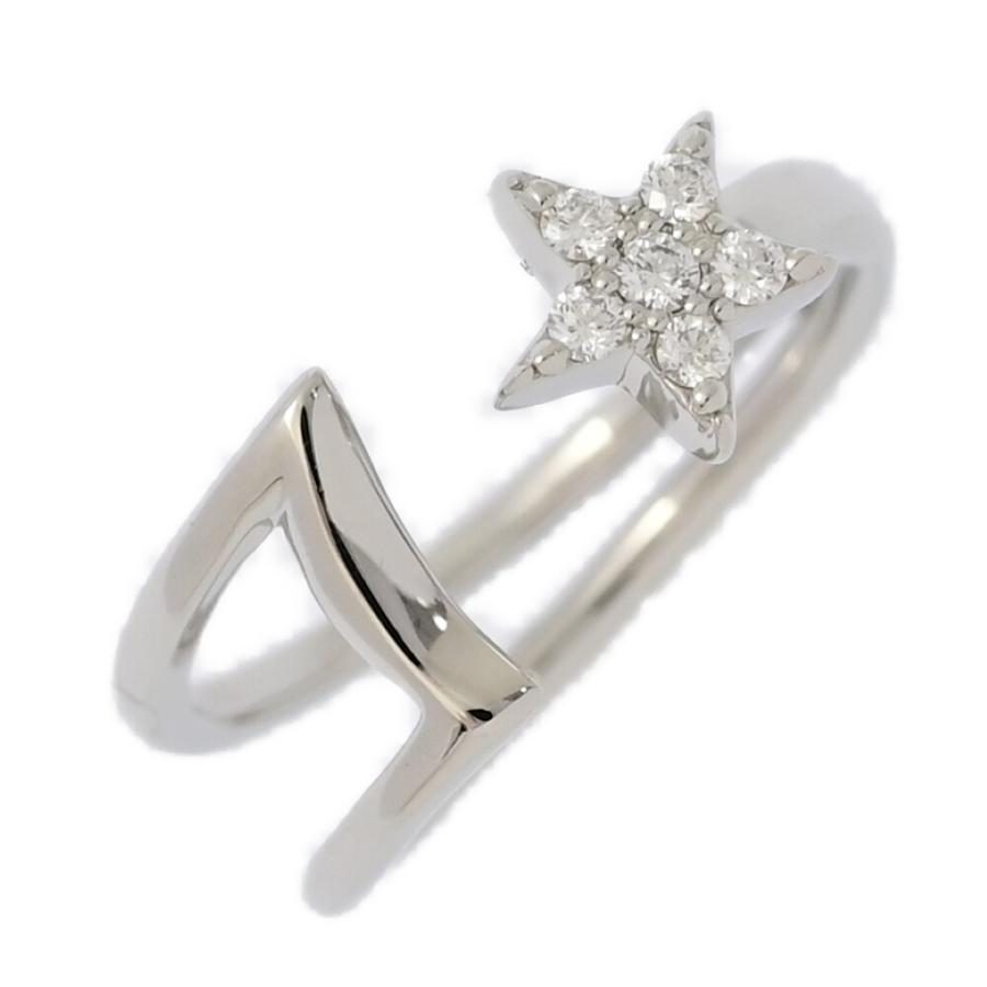 STAR JEWELRY Pt950 ダイヤモンドピンキーリング Pt950 ダイヤモンド ピンキーリング＜Wish upon a star® カード