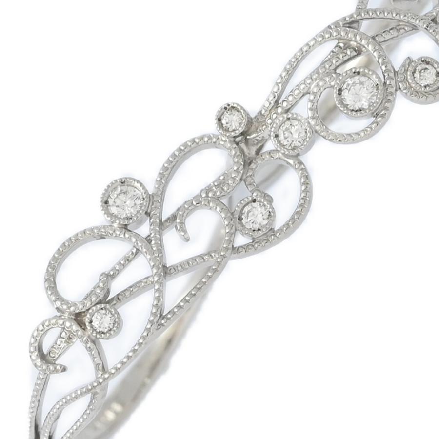 D:0.17ct/amije アミジュ ツインズリング 8P・ダイヤモンドリング  