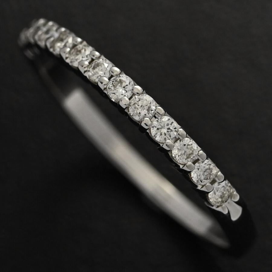 0.23ct/ハーフエタニティセッティング・ダイヤモンド リング・指輪 