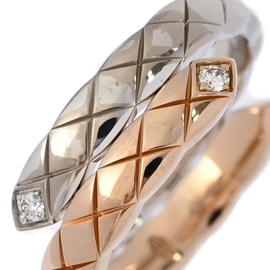 CHANEL（シャネル） ココクラッシュ・ダイヤモンド ツインリング・指輪