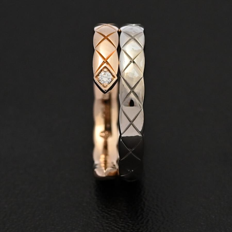 CHANEL（シャネル） ココクラッシュ・ダイヤモンド ツインリング・指輪
