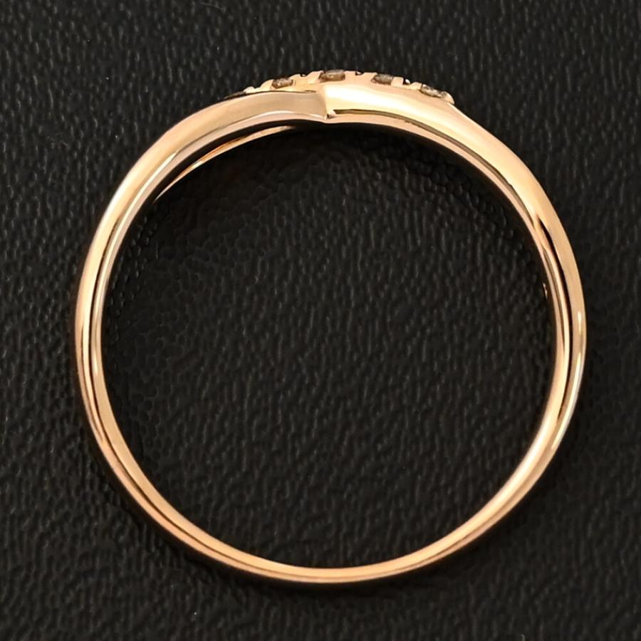 Vendome Aoyama ヴァンドーム青山 ウェーブバンド・ダイヤモンドリング