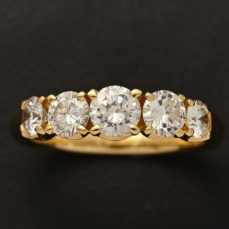 K18WG YG 750 ダイヤリング K18/750(WG)ダイヤリング 【PRO207382】 | CollectJewel