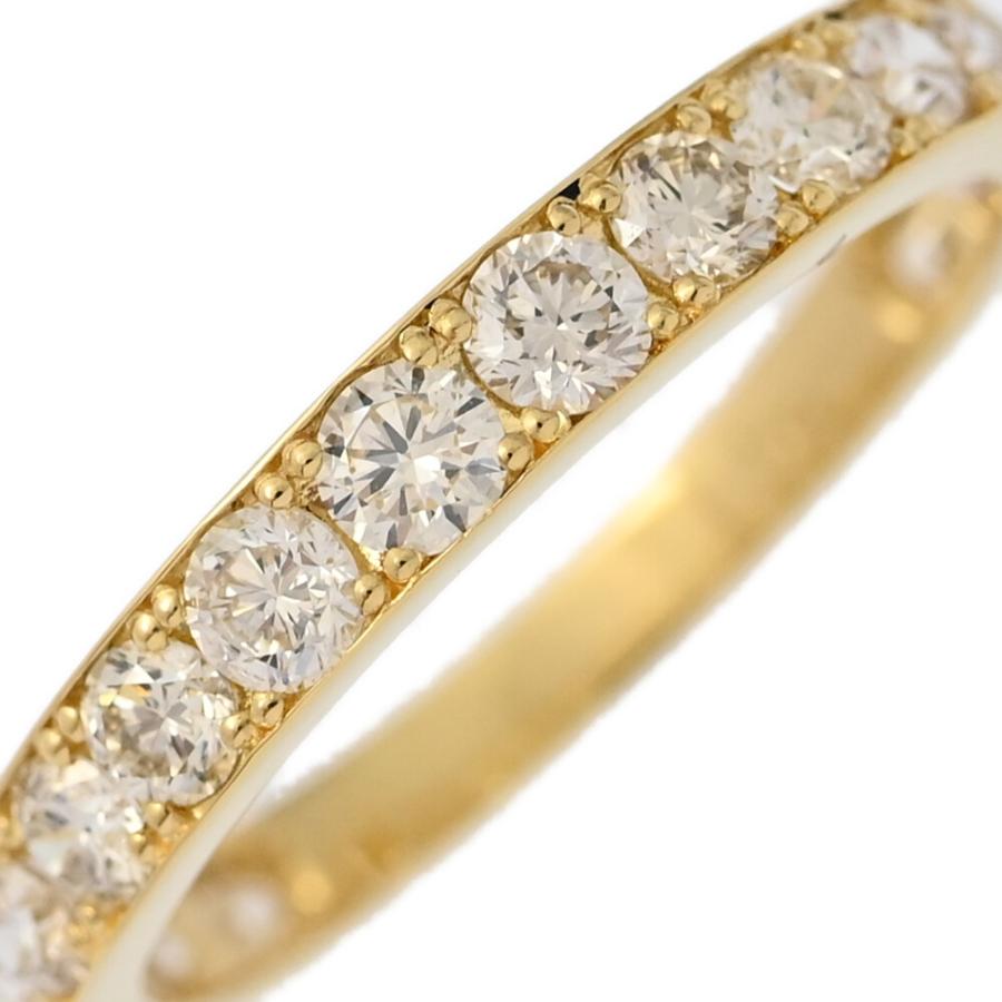 1.5ct天然ダイヤモンドリング 11.5号 K18WG チャネルセッティング  