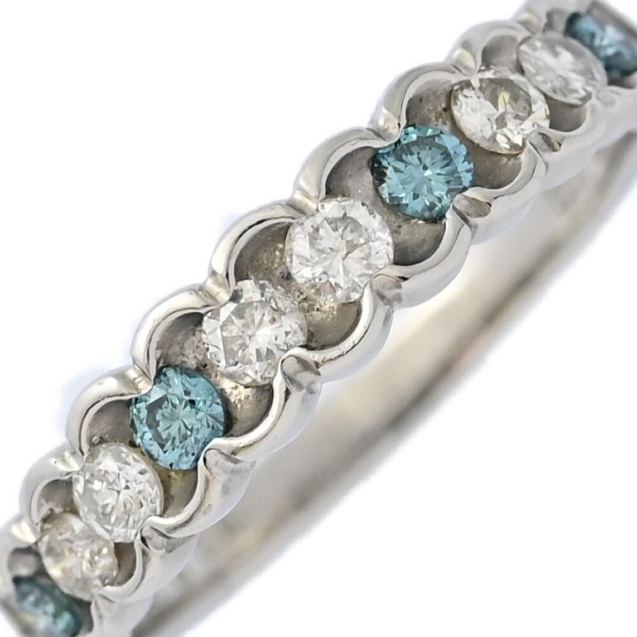 4℃ Pt ダイヤモンド リング ハーフ エタニティ imgrc0070454794.jpg