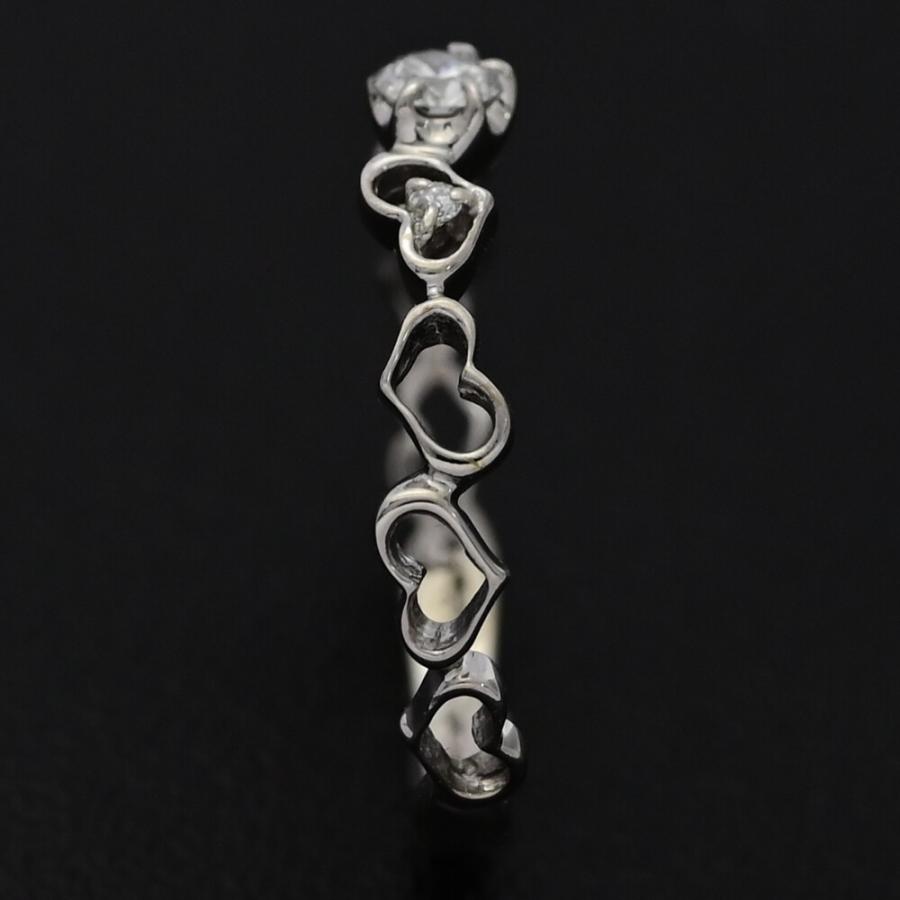 ハートのダイヤ 0.086ct/ハートアンドキューピット・アロー・ハート・ダイヤモンド