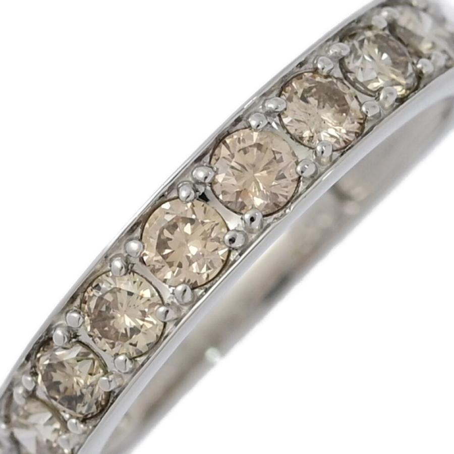 1ct ハーフエタニティリング（pt950） 【９号】 jdr0400_1.jpg