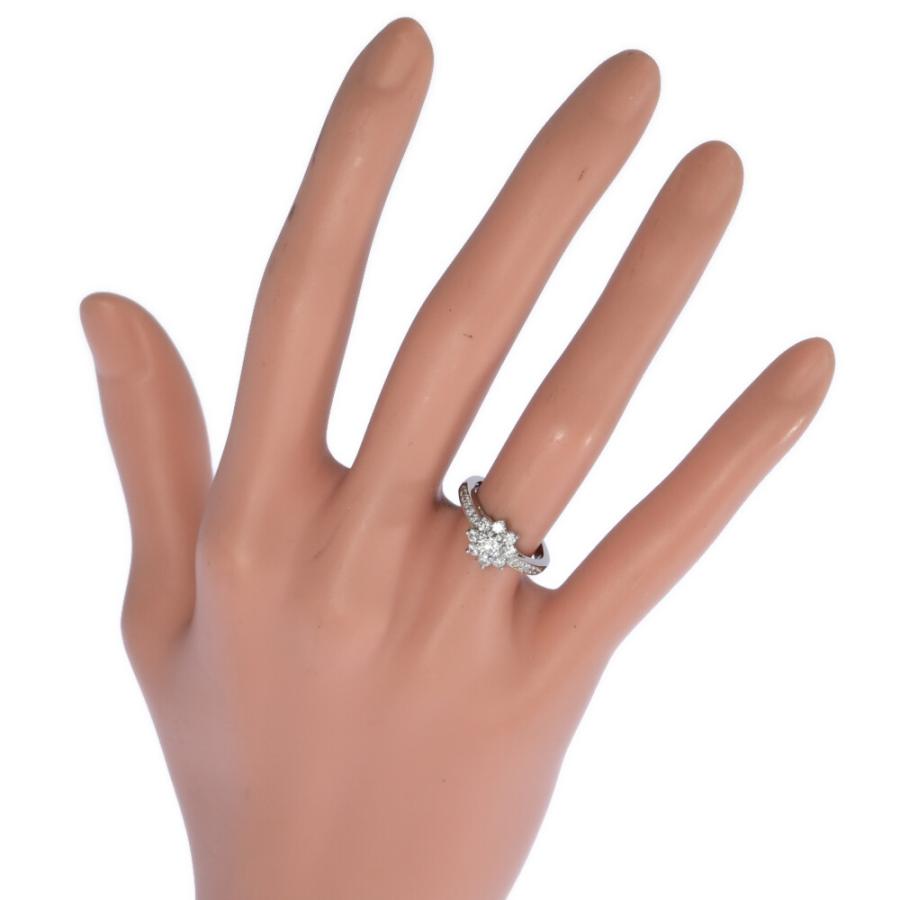 ティファニー フローラ ダイヤモンド リング Pt950 8号 TIFFANY&Co. TIFFANY ＆ Co. ティファニー フローラ