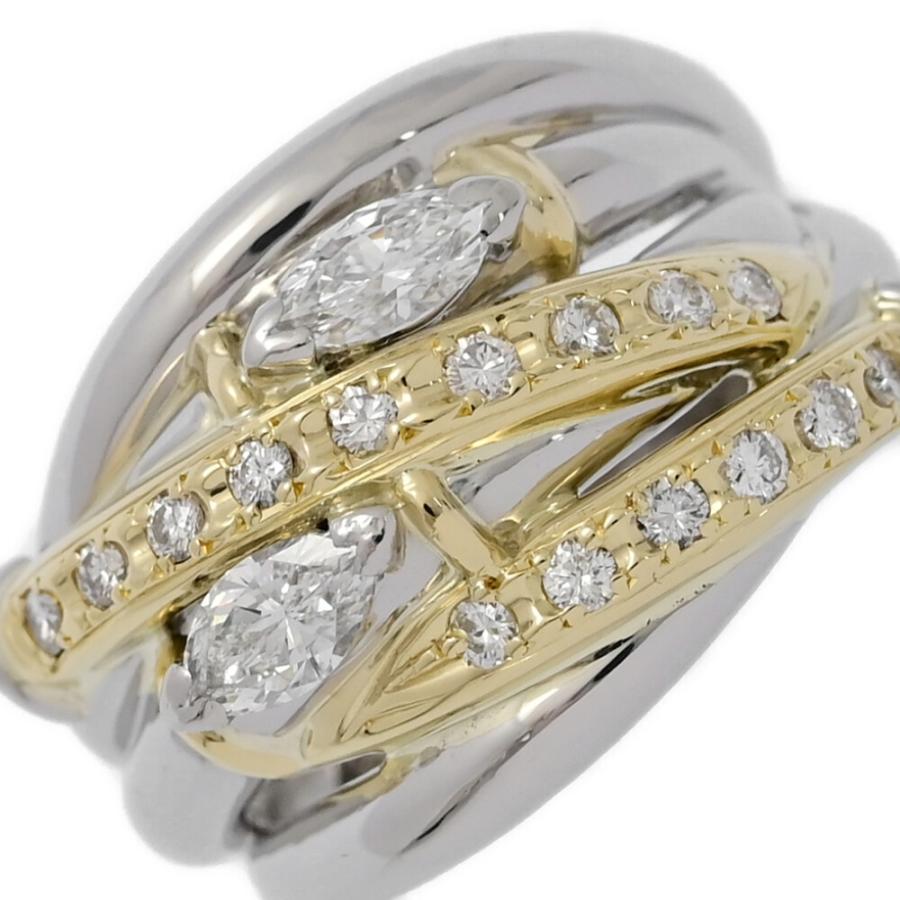 0.44ct/FD:0.26ct/ラウンド×マーキースミックス 2P・ダイヤモンド  