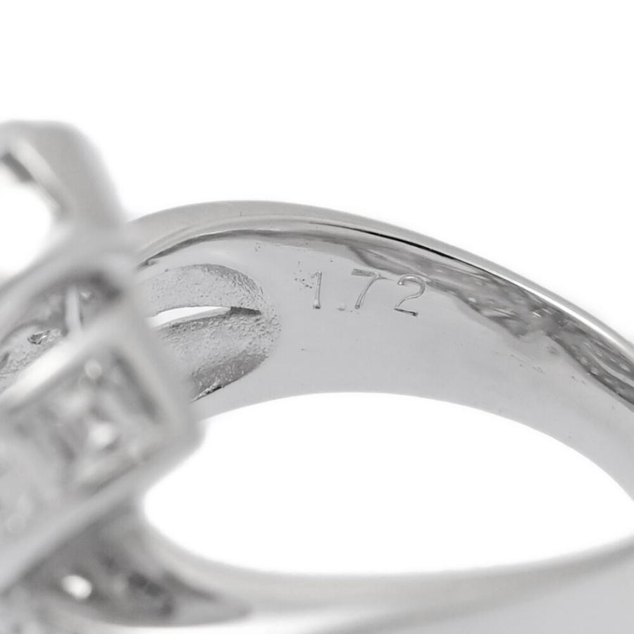 1.72ct/リボンモチーフ・ダイヤモンドリング・指輪/Pt900-10.1g/12号