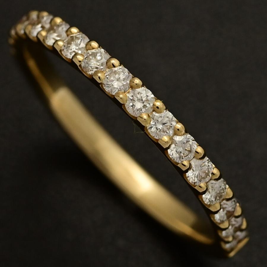 スタージュエリー ダイヤモンド 0.3ct ハーフエタニティー リング 8号