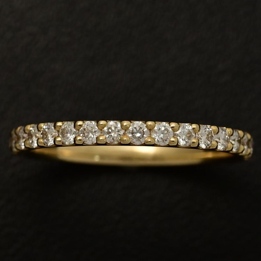スタージュエリー ダイヤモンド 0.3ct ハーフエタニティー リング 8号