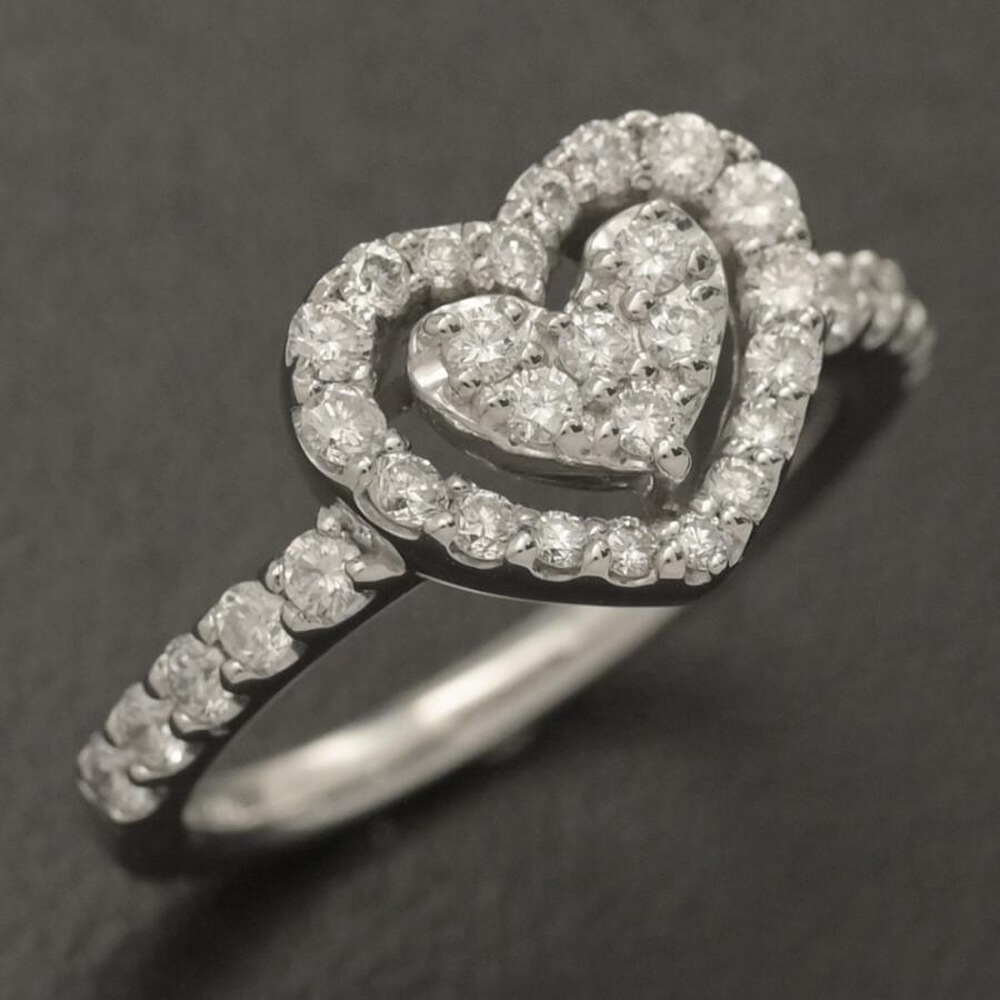ポンテヴェキオ ハート ダイヤモンド リング 0.23CT IT15R1KL9Z4W