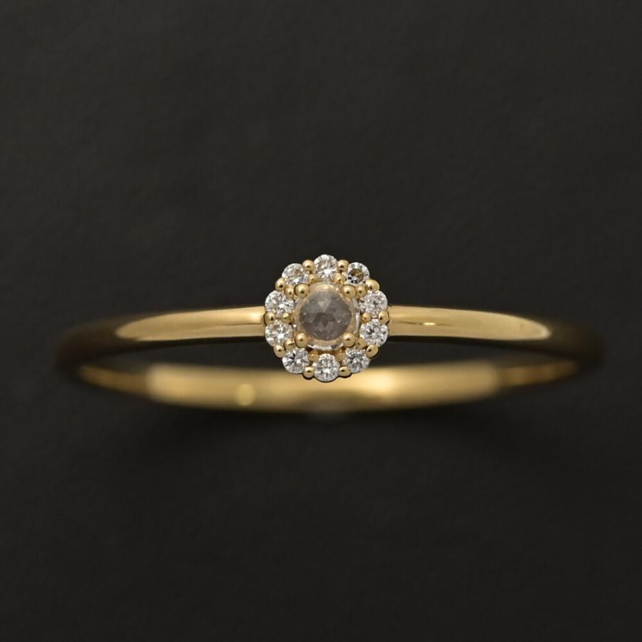 ラスト1点) 0.05ct/Orefice オレフィーチェ フラワー ローズカット