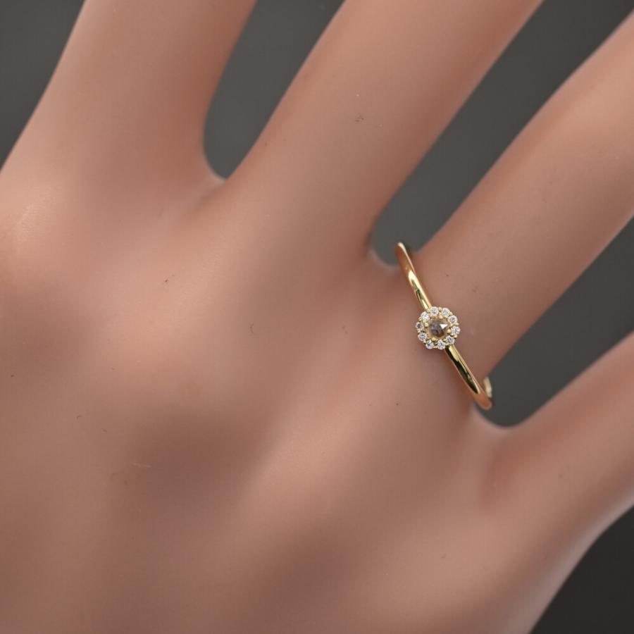 ラスト1点) 0.05ct/Orefice オレフィーチェ フラワー ローズカット