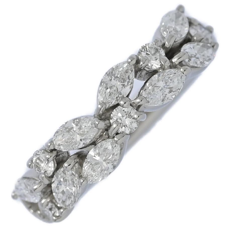 0.8ct/SUWA スワ ダイヤモンドリング・指輪/Pt950-5.1g/6号/#46 