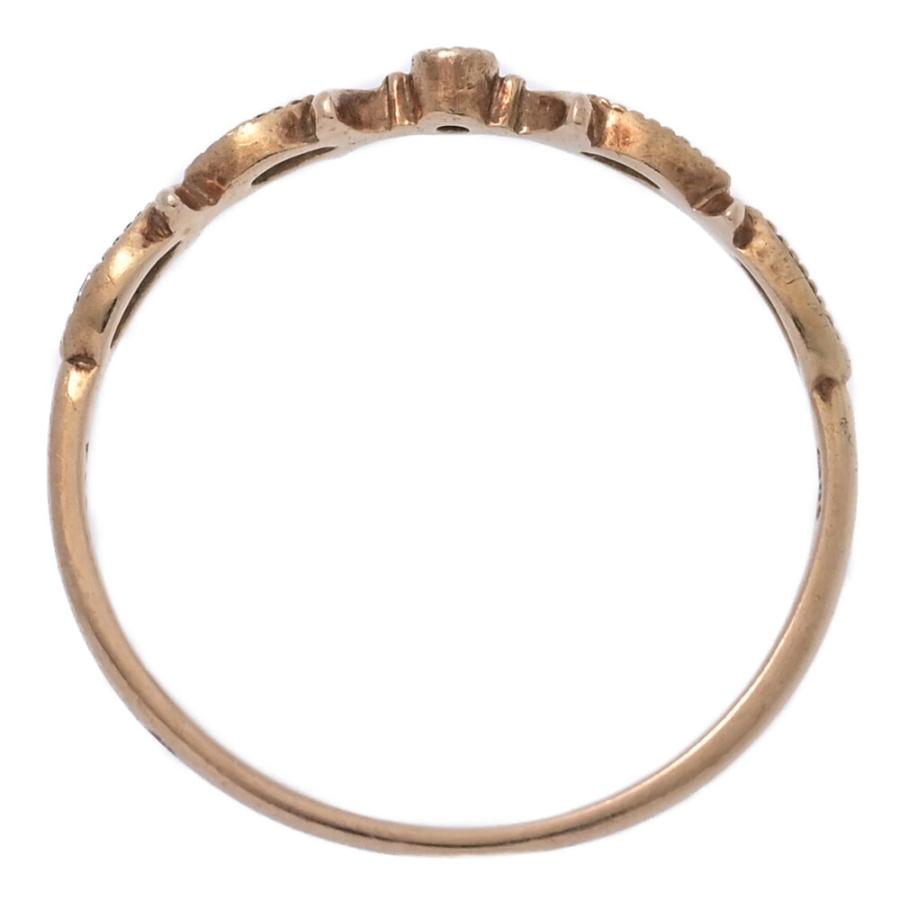 agete（アガット） 0.14ct/agete 1P ダイヤモンド リング・指輪/K10PG