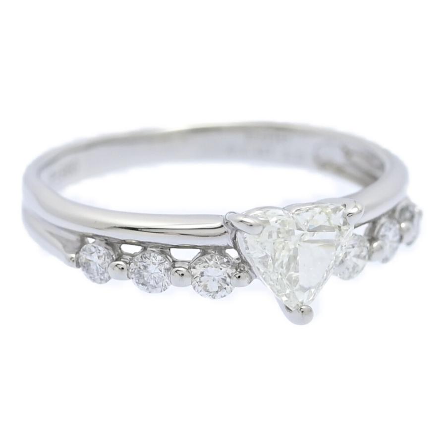 対象】美品 0.457ct 0.22ct 1粒 ダイヤモンド リング 指輪 Pt900-2.3g 