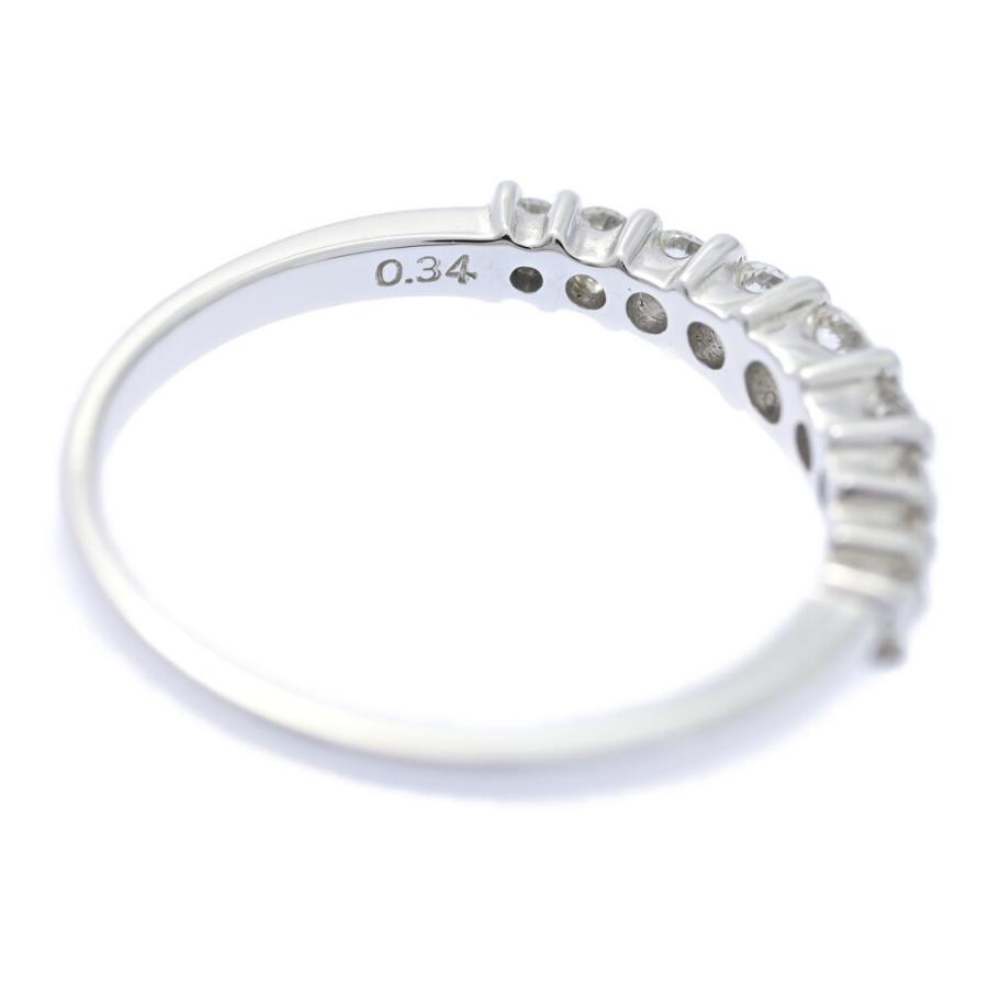 0.34ct タサキ 田崎真珠 ハーフエタニティ ダイヤモンド リング 指輪