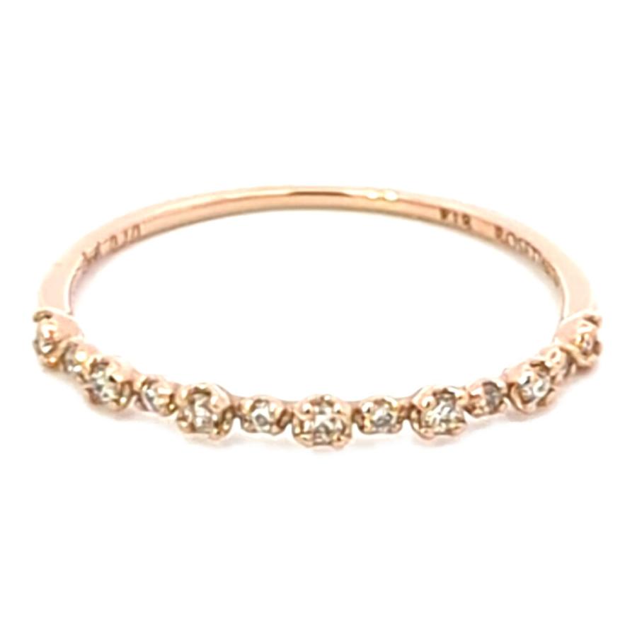 0.1ct SIENA ROSE シエナロゼ ロゼチナ ダイヤモンド リング 指輪 K18