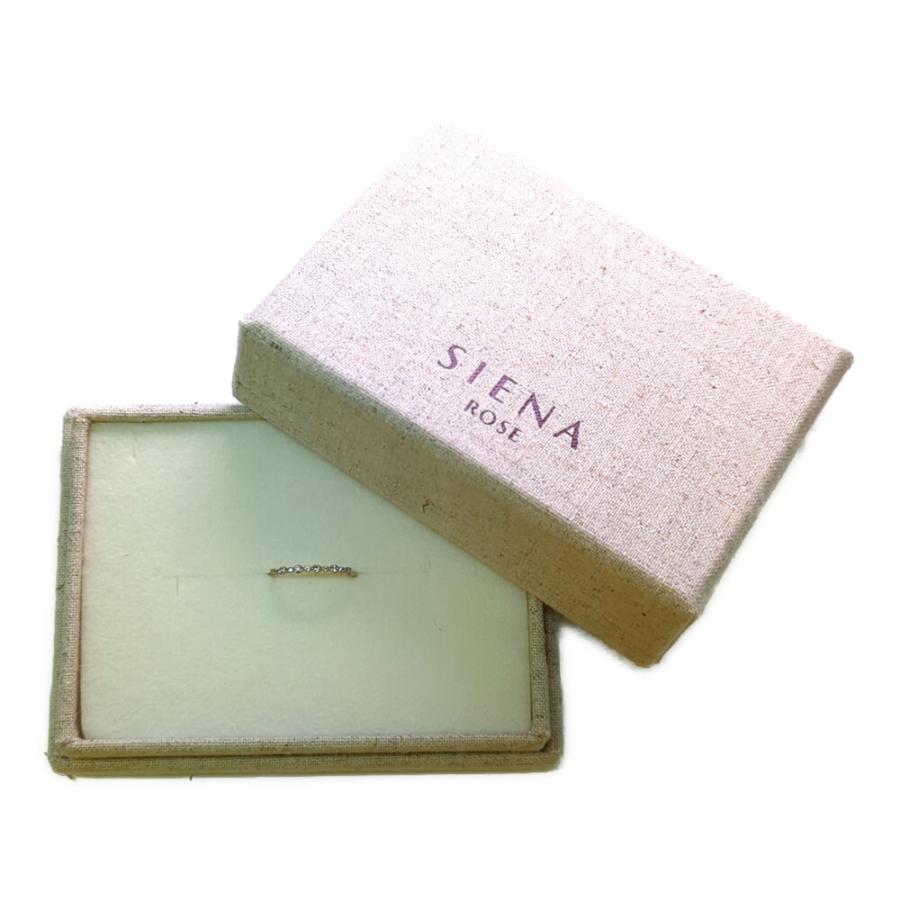 0.1ct SIENA ROSE シエナロゼ ロゼチナ ダイヤモンド リング 指輪 K18 