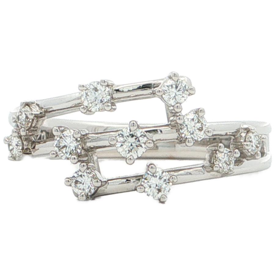 0.26ct TASAKI PEARL タサキ 田崎真珠 スターモチーフ ダイヤモンド 