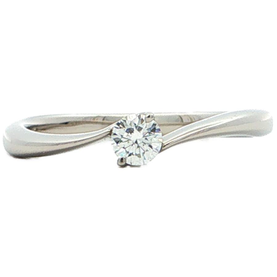0.14ct Vendome Aoyama ヴァンドーム青山 シンプルライン ダイヤモンド 