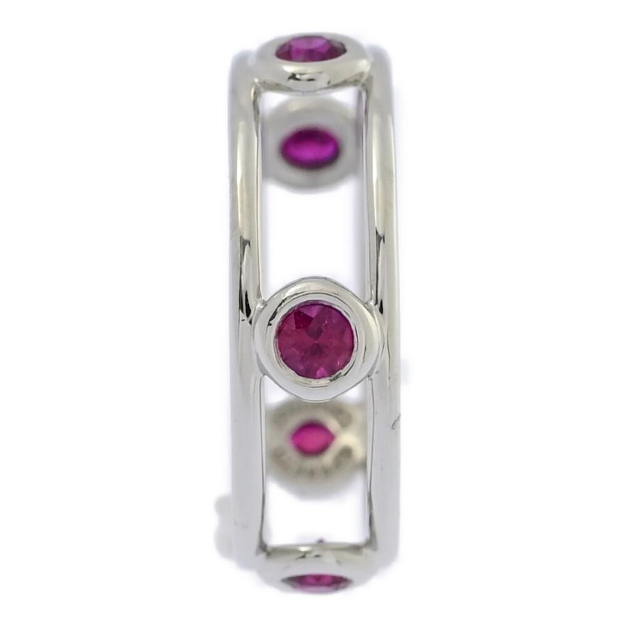 TIFFANY&Co. TIFFANY＆Co. ティファニー ダブルワイヤー 5P・ルビー  